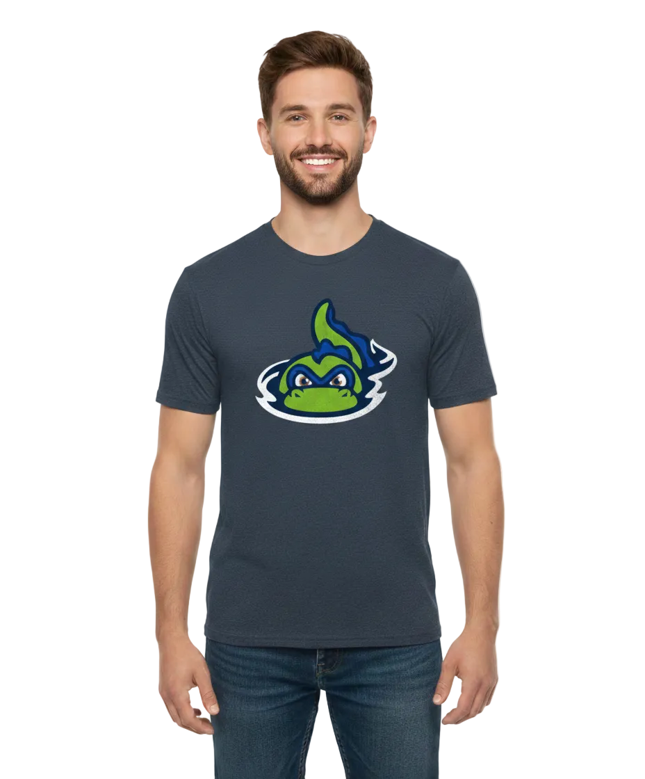 vermont lake monsters logo Champ Logo T-Shirt – Vermont Lake Monsters Team Store