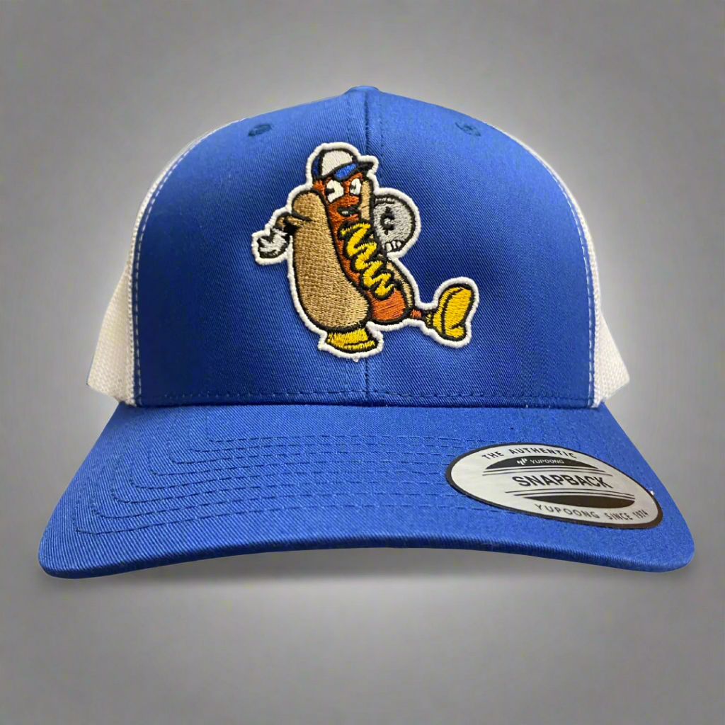 Vermont Lake Monsters Hot Dog Trucker Snapback – Vermont Lake