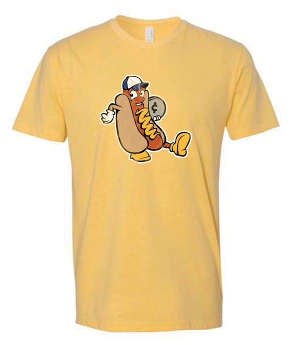 Vermont Lake Monsters 25-Cent Hot Dog Tee – Vermont Lake Monsters