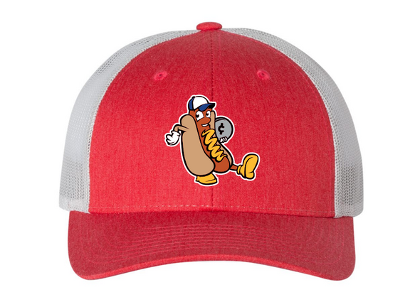 lake monsters hat Vermont Lake Monsters Hot Dog Trucker Snapback – Vermont Lake Monsters Team Store