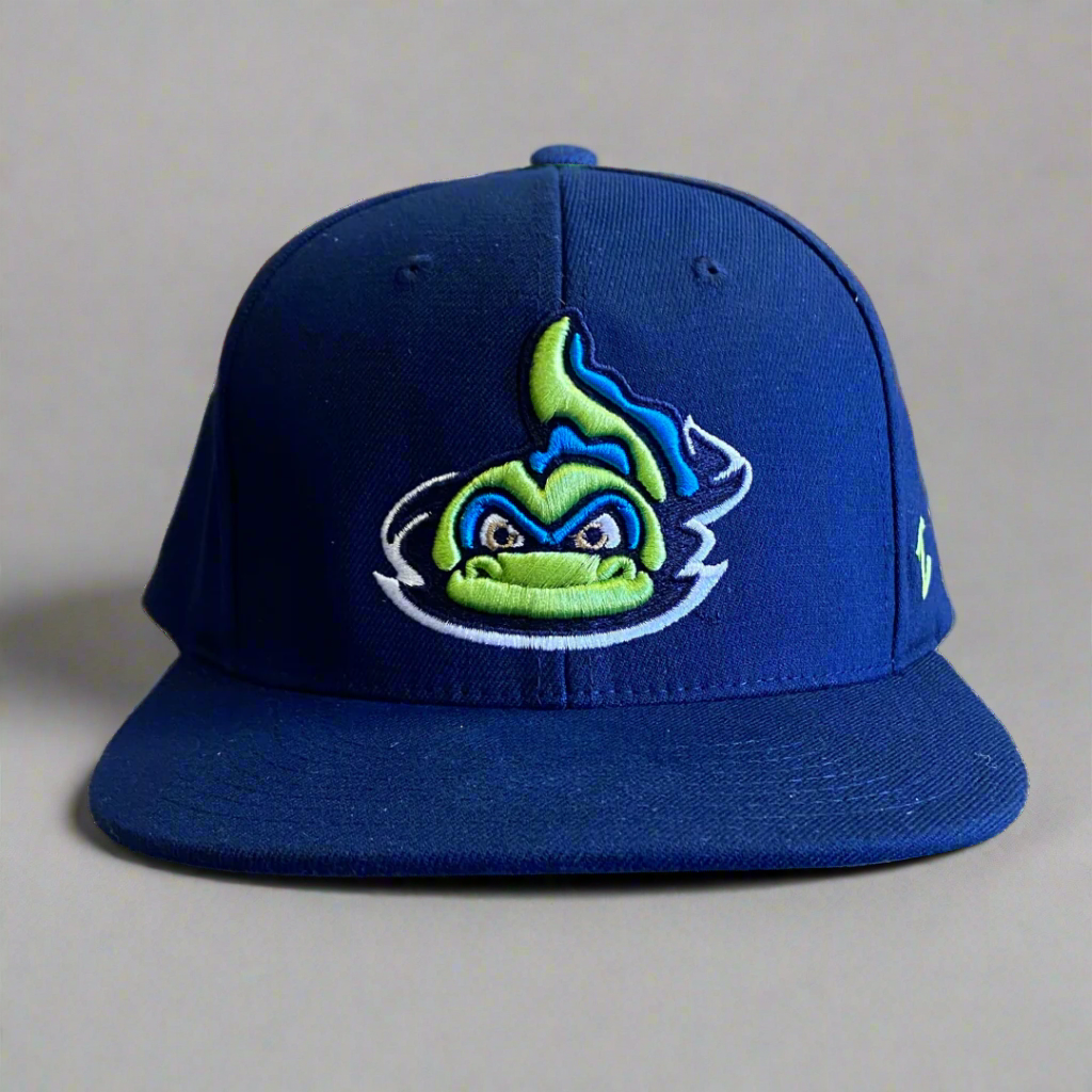 Vermont Lake Monsters - Official On Field Home Game Cap  Vermont Lake  Monsters Team Store
